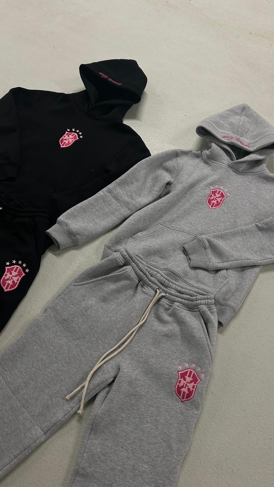 Rosa Brazil Hoodie Grey