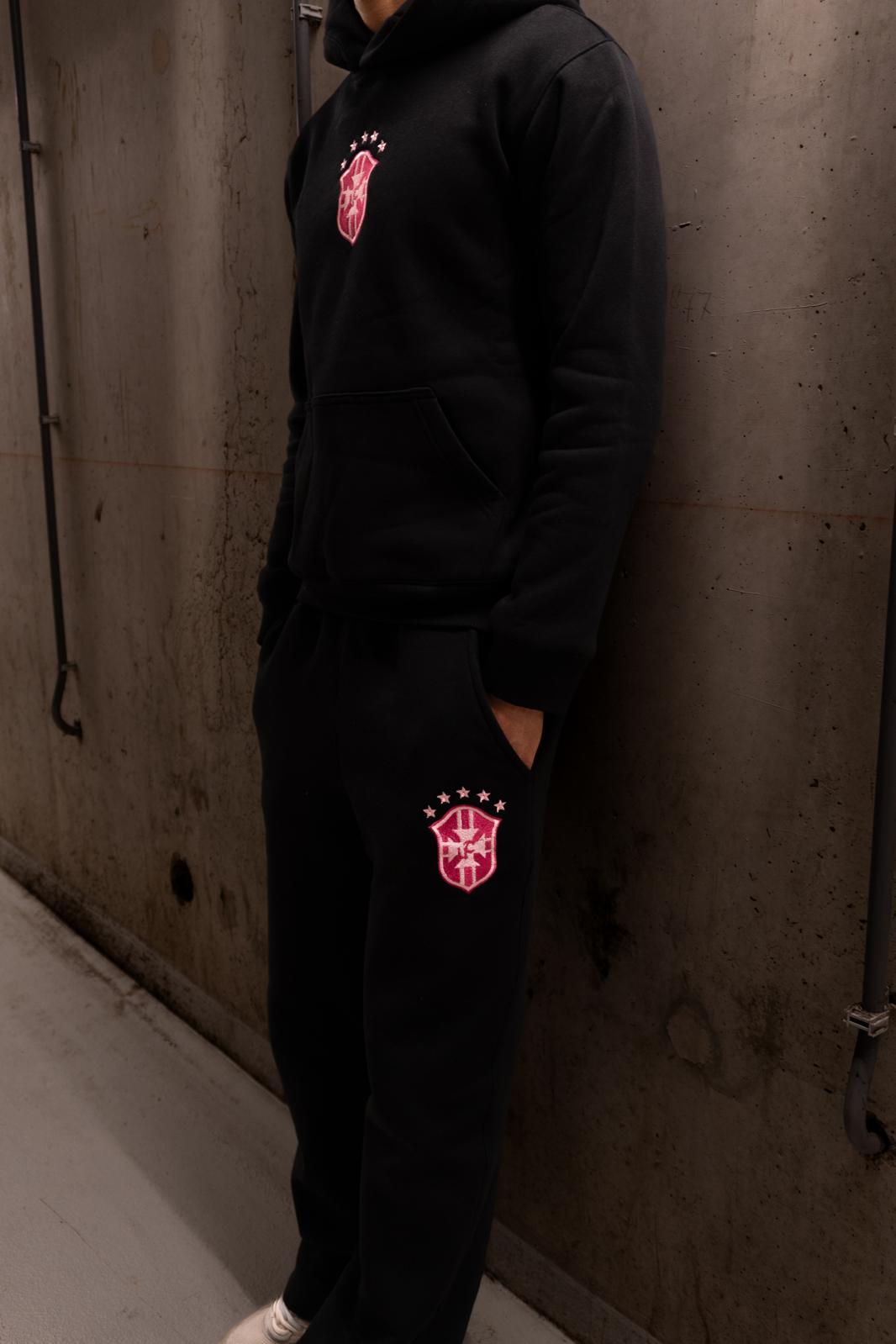 Rosa Brazil Hoodie Black